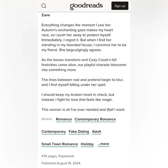 Fall I Want Book by Lyra Parish - Picture 6 of 6